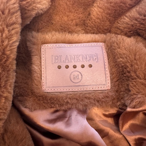 Blank NYC Brown Teddy Jacket - Picture 4 of 6